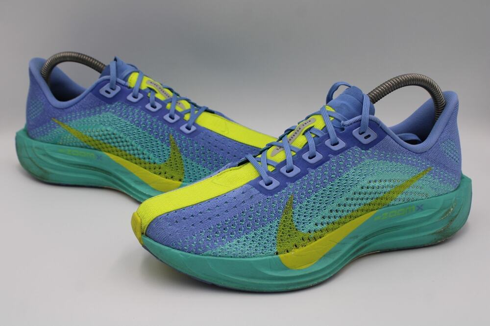 Size 8 - Nike Pegasus Plus Royal Pulse Green Frost Black Cyber - FQ7261-401